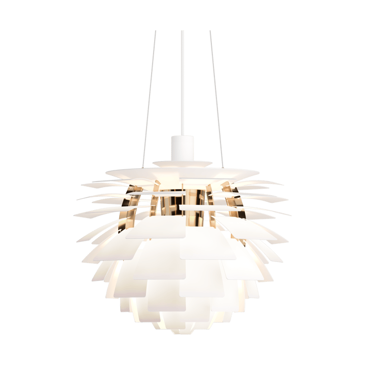 PH Artichoke pendel Ø48 cm, Soft white-brass metallised Louis Poulsen