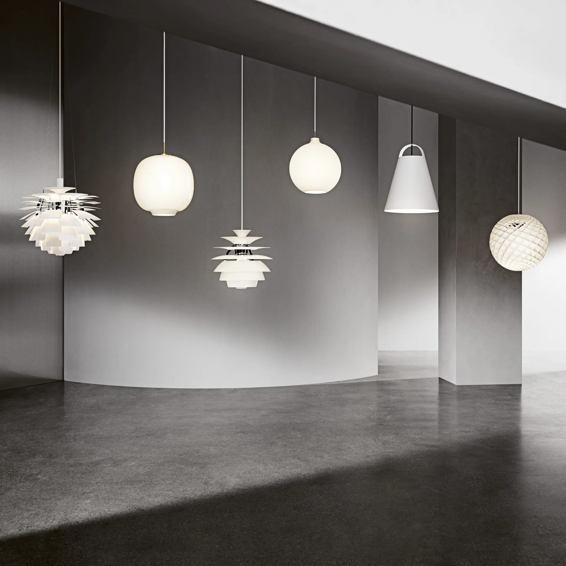 PH Artichoke pendel Ø48 cm, Vit Louis Poulsen