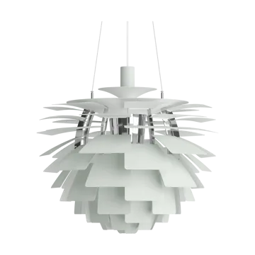 PH Artichoke pendel Ø60 cm - Dusty green-high lustre chrome plated - Louis Poulsen