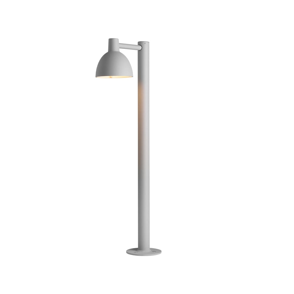 Louis Poulsen Toldbod 155 pollare Aluminium | Skandinavisk Design | Pollare | Silverfärgad