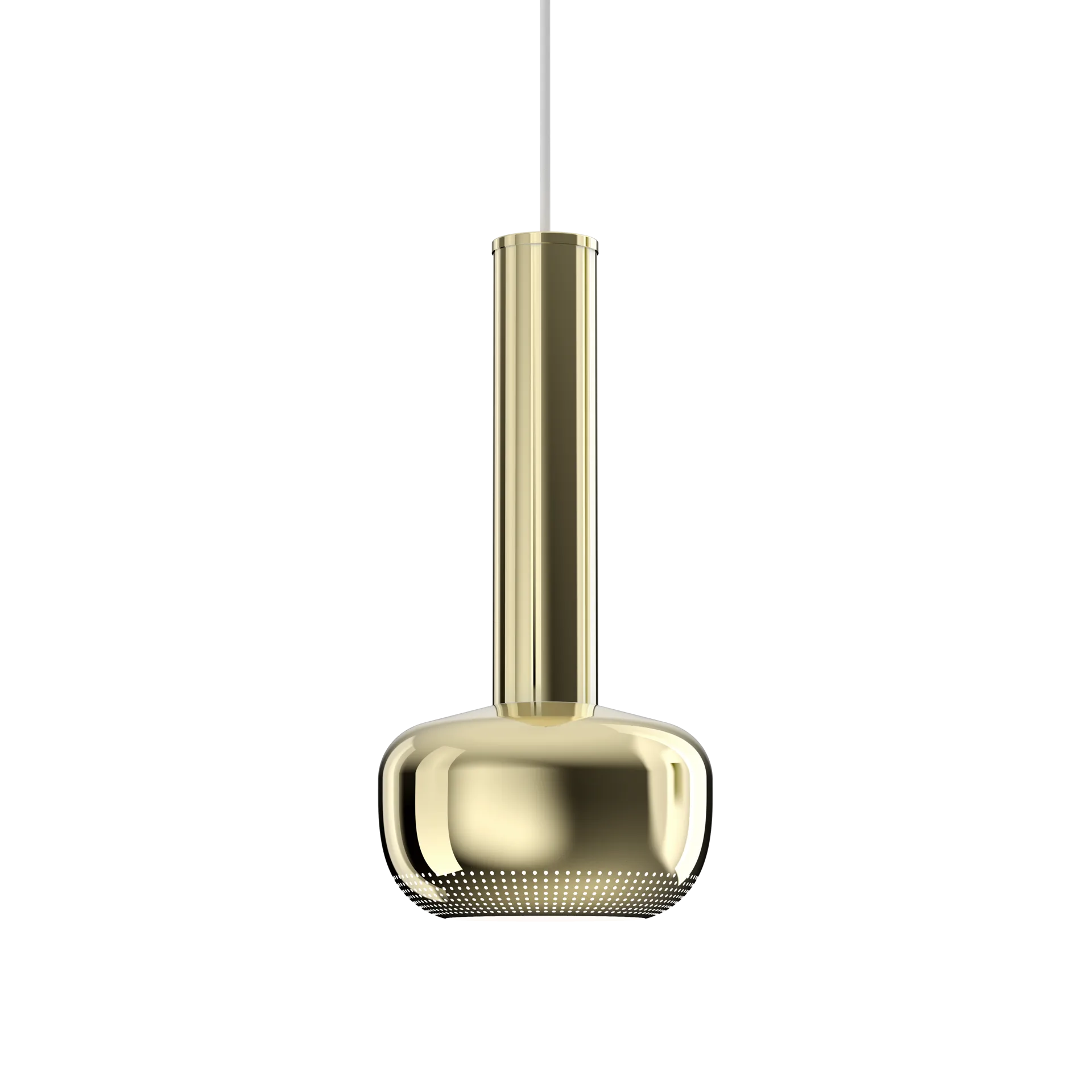 VL 56 pendel, Polerad mässing Louis Poulsen