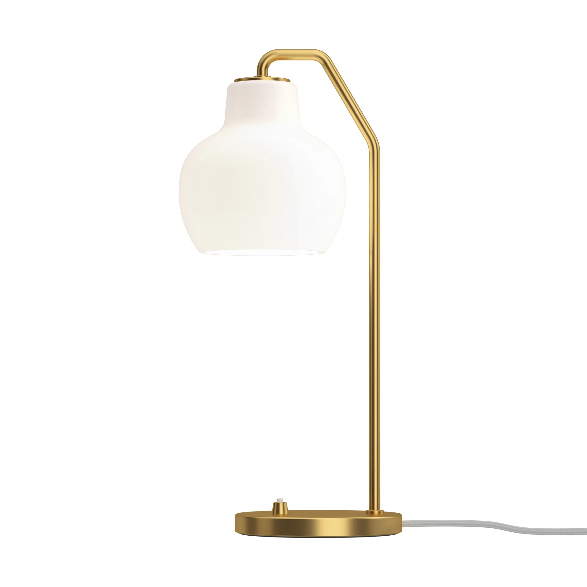 VL Ring Crown bordslampa Ø15 cm, Mässing-opalglas Louis Poulsen