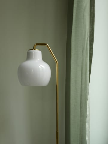 VL Ring Crown golvlampa - Mässing-opalglas - Louis Poulsen