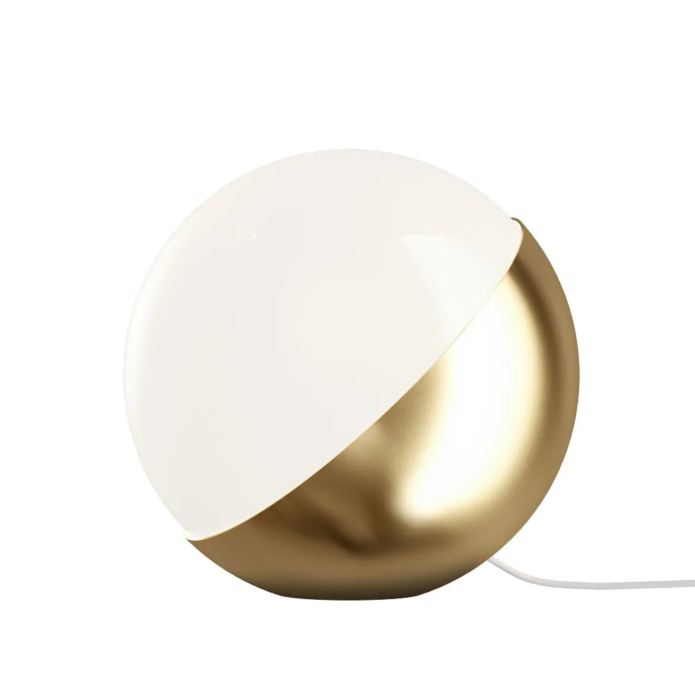 Louis Poulsen VL Studio bords-/golvlampa Ø32 cm Mässing