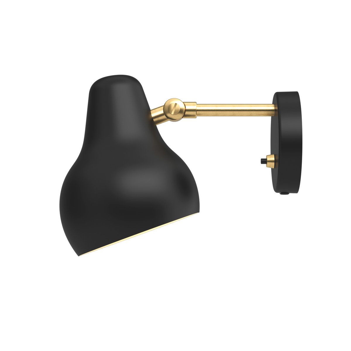 Louis Poulsen VL38 vägglampa Svart | Skandinavisk Design | Vägglampor | Svart