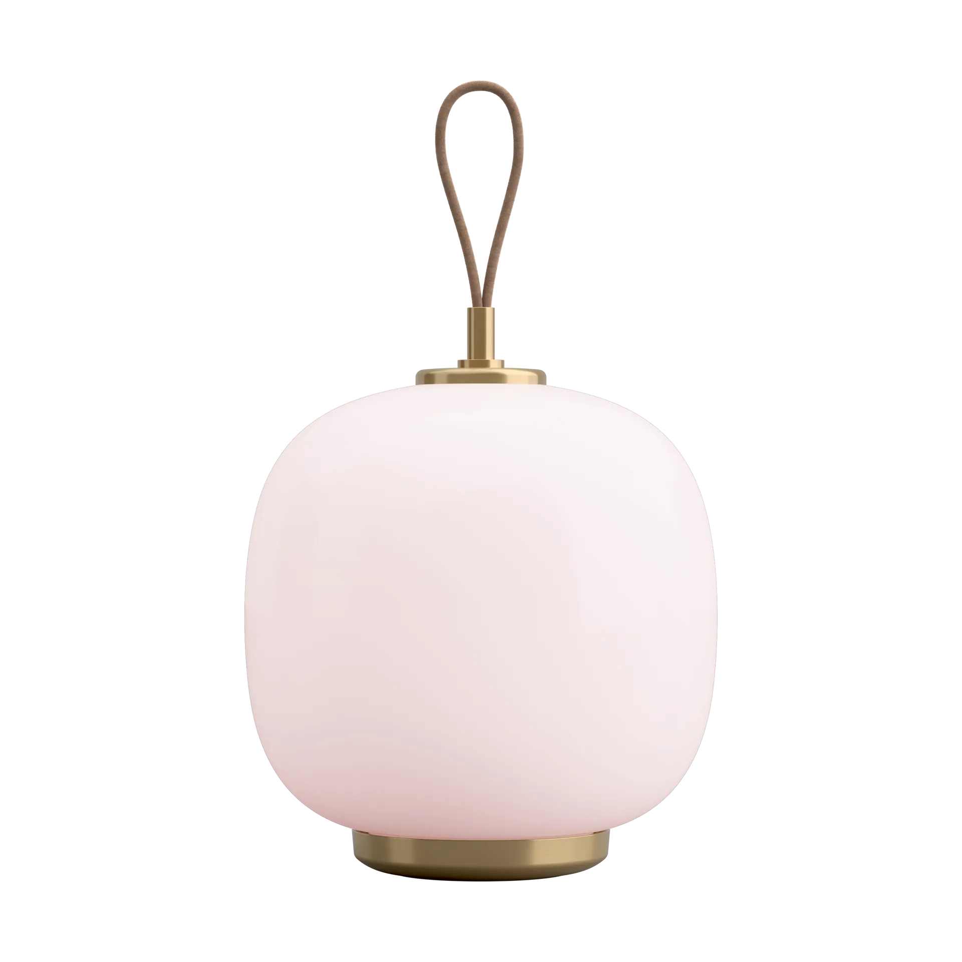 VL45 Radiohus portabel lampa Ø17,5 cm, Brass-pale rose glass Louis Poulsen