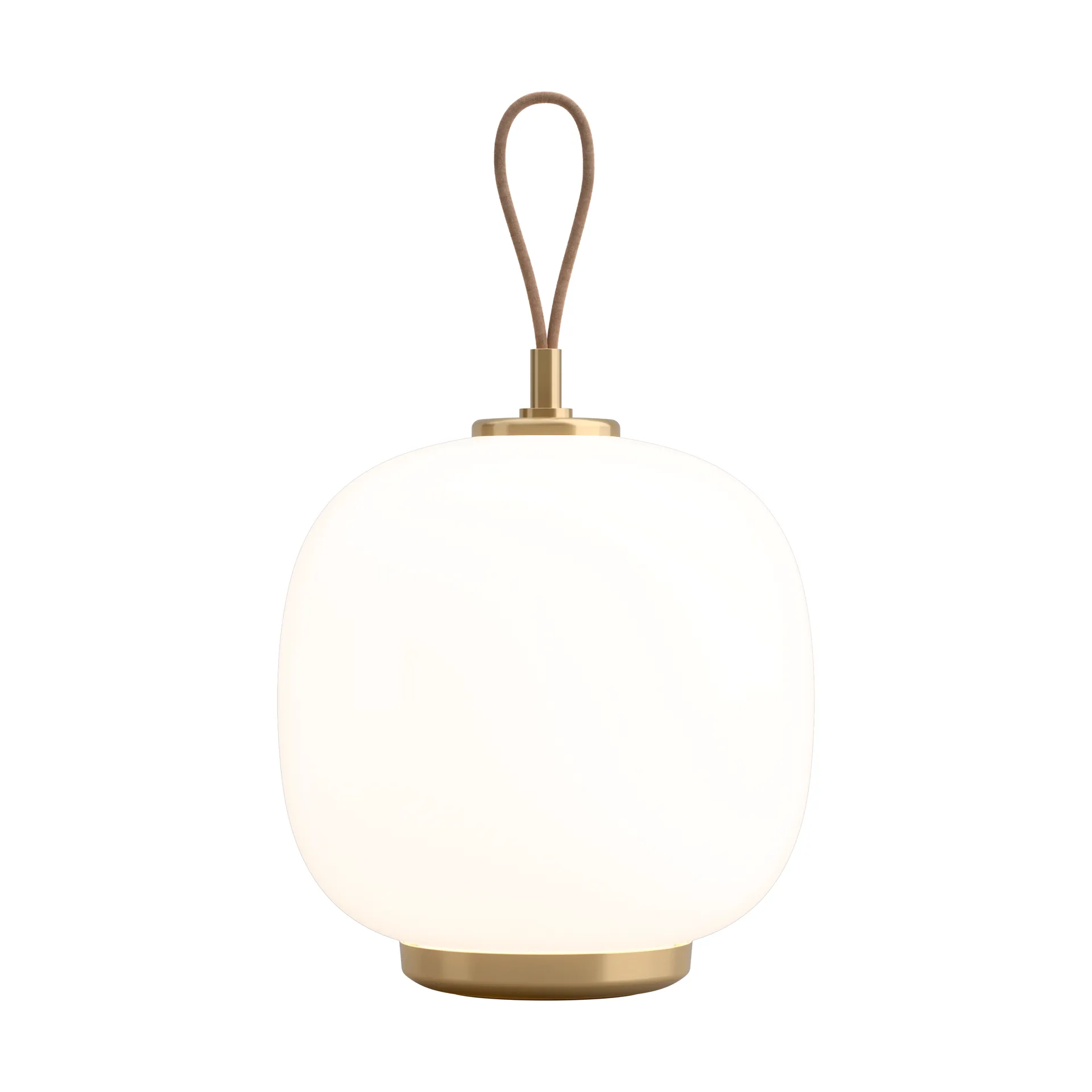 VL45 Radiohus portabel lampa Ø17,5 cm, Brass-white opal glass Louis Poulsen