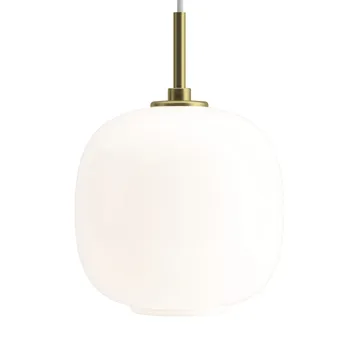 VL45 Radiohuspendel Ø17,5 cm - Brass-white opal glass - Louis Poulsen
