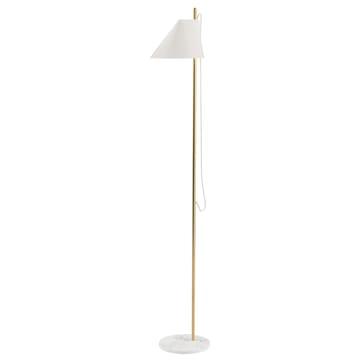 Yuh golvlampa - Vit-mässing - Louis Poulsen