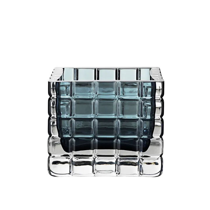 City Lights 1 ljuslykta - Blå - Louise Roe