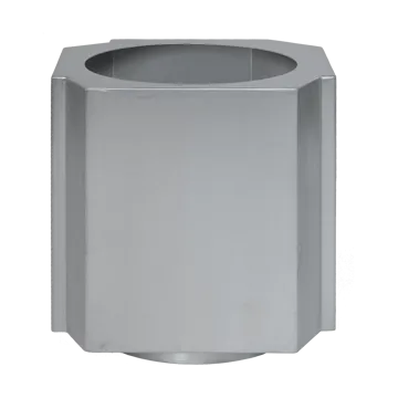 Funki kruka L 52 cm - Brushed Aluminium - Louise Roe