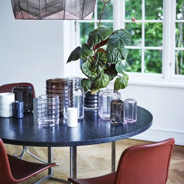 Willy vas Ø15x19,5 cm - Klar - Louise Roe