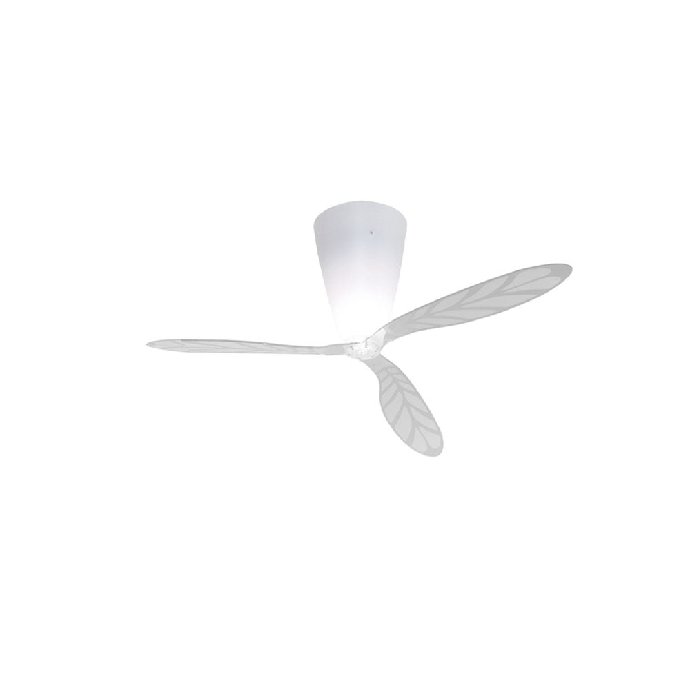 Luceplan Blow taklampa transparent, mönstrade blad | Skandinavisk Design | Plafonder | Transparent
