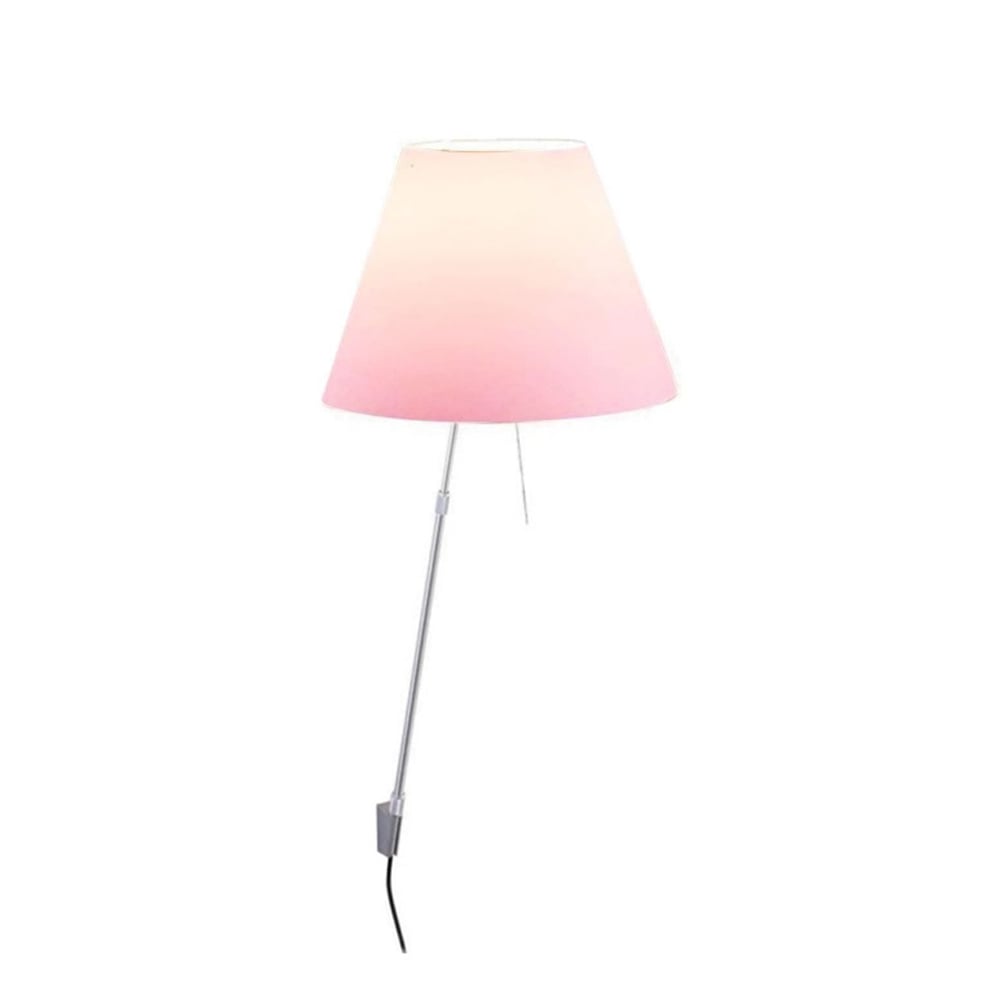 Luceplan Costanza D13 a vägglampa edgy pink | Skandinavisk Design | Vägglampor | Rosa