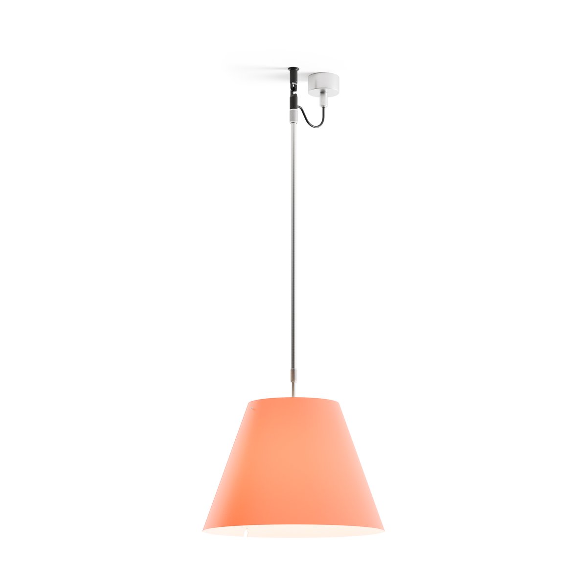 Luceplan Costanza D13 s pendel edgy pink | Skandinavisk Design | Taklampor & Pendlar | Rosa
