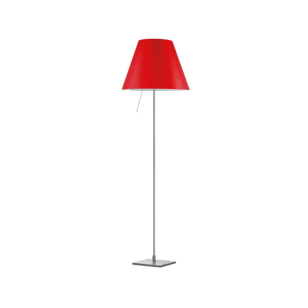 Luceplan Costanza D13 t.i.f. golvlampa primary red | Skandinavisk Design | Golvlampor | Röd