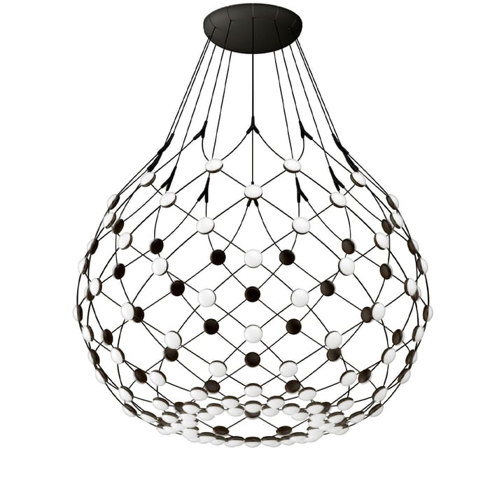 Mesh taklampa - svart, large - Luceplan