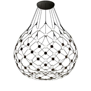 Mesh Wireless taklampa - svart, large - Luceplan