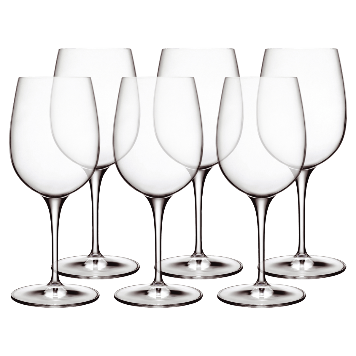 Luigi Bormioli Palace rödvinsglas 6-pack 36,5 cl | Skandinavisk Design | Vinglas | Transparent