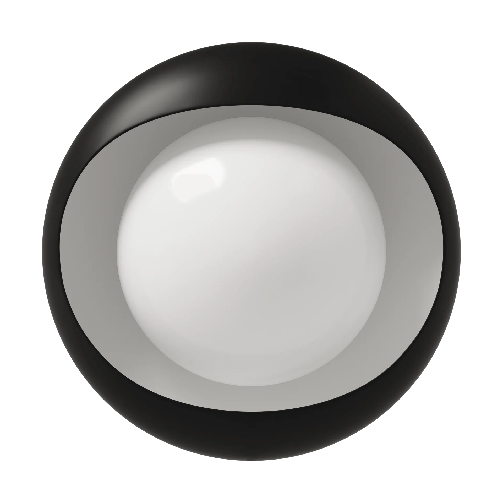 Cornea 220 vägglampa, Black LYFA