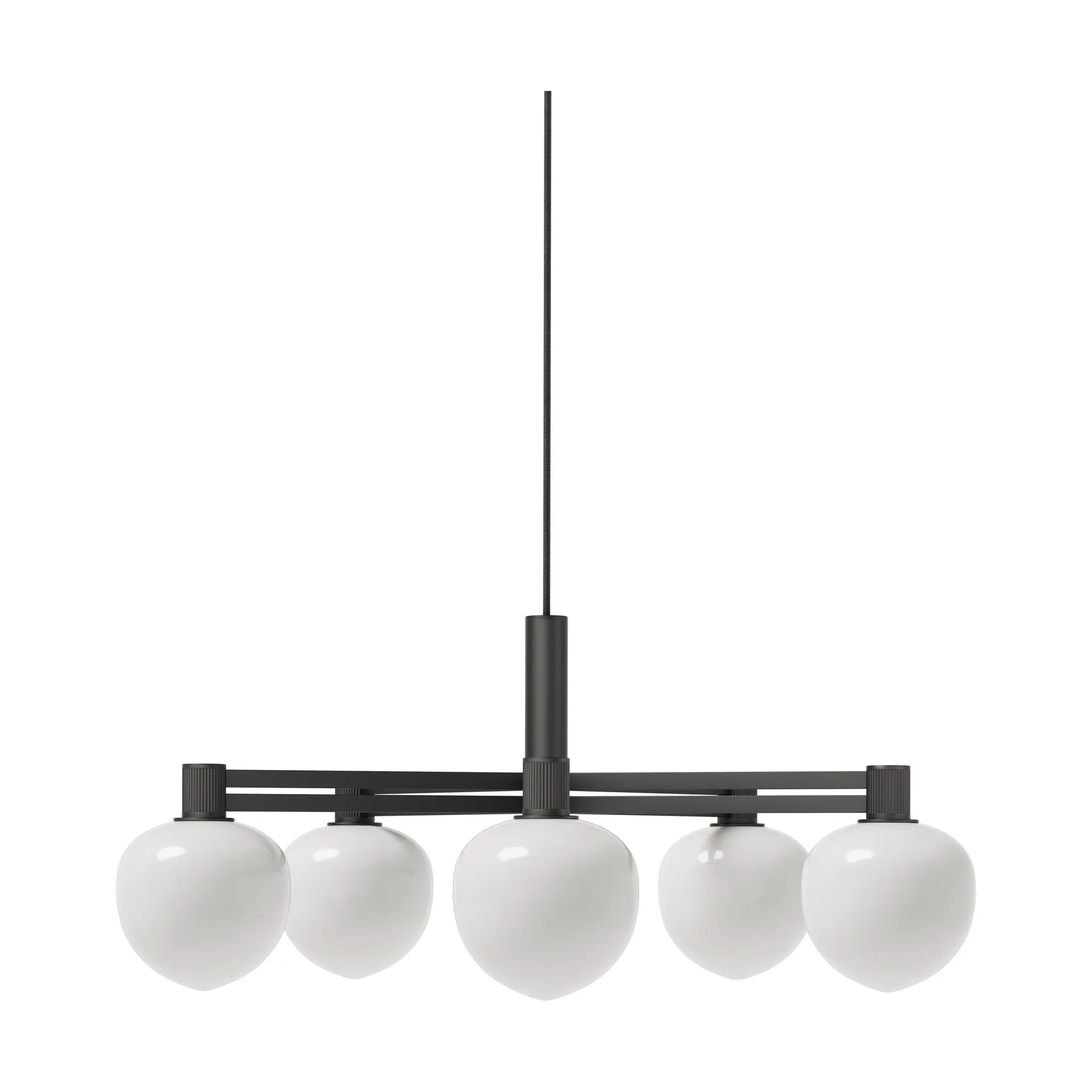 Memoir V 120 chandelier, Black LYFA