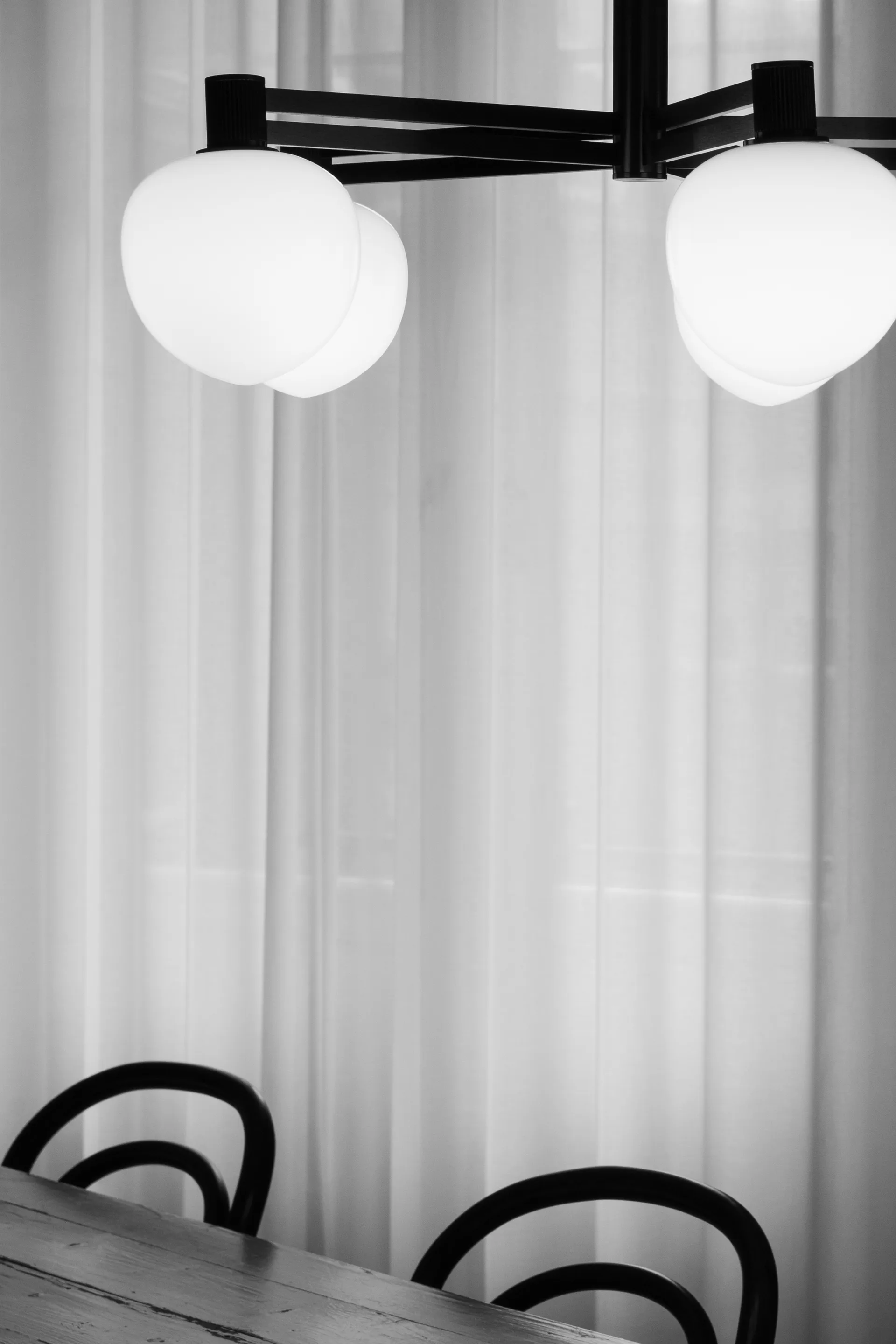 Memoir V 120 chandelier, Bronze LYFA