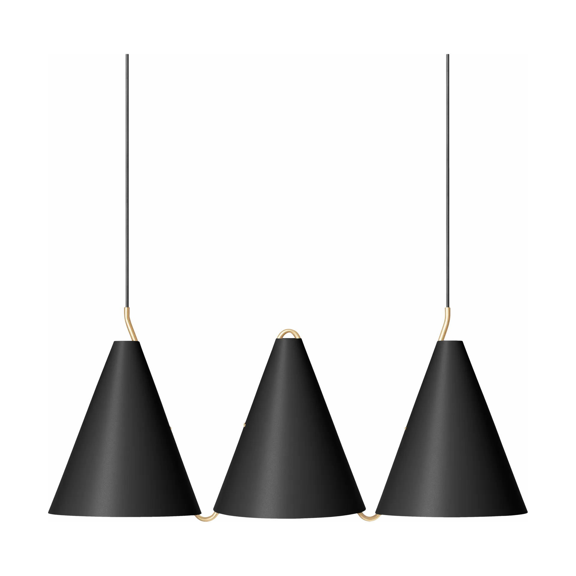 Mosaik III Side by Side 250 pendel, Black LYFA