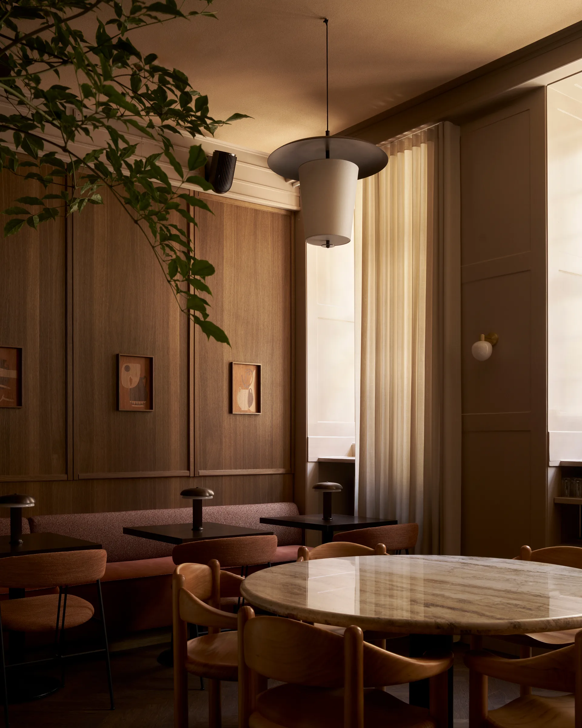 Noote bordslampa portabel, Bronze LYFA