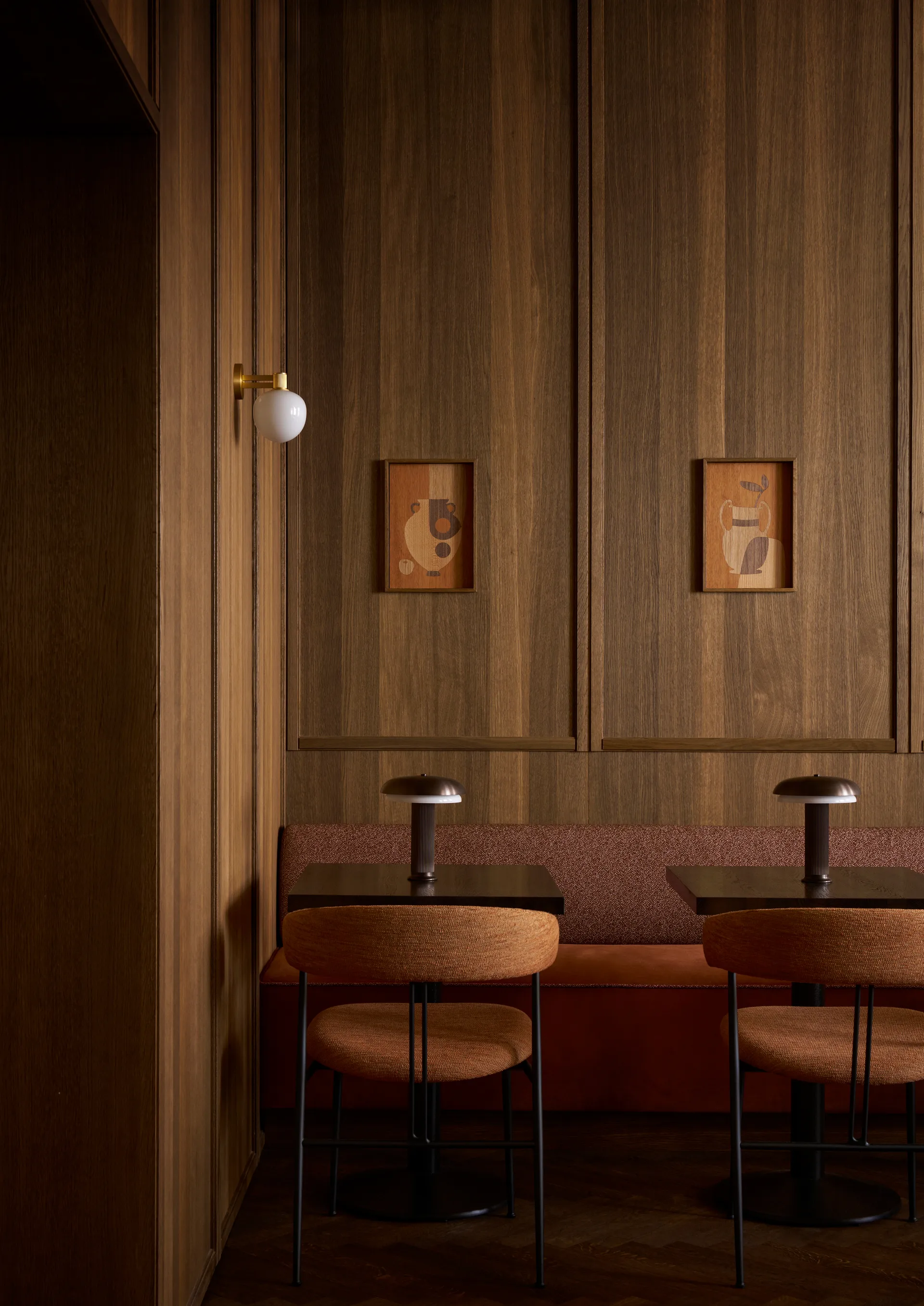 Noote bordslampa portabel, Bronze LYFA