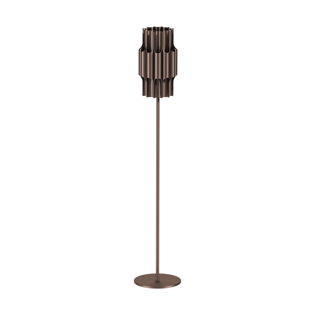 LYFA Pan 190 golvlampa Bronzed | Skandinavisk Design | Golvlampor | Brun