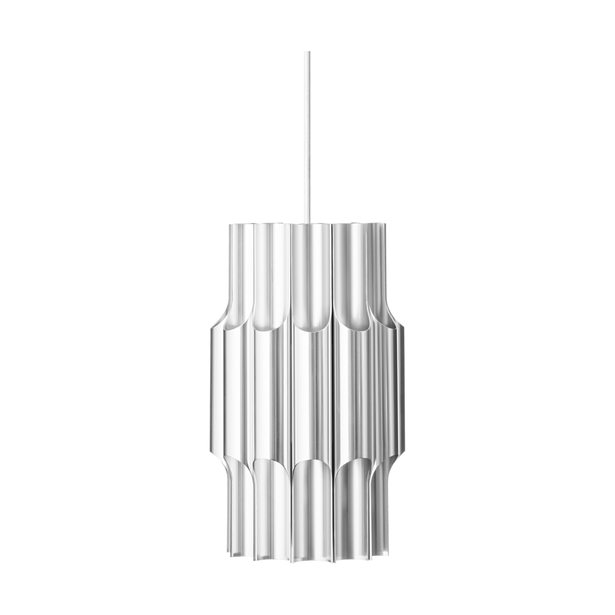 LYFA Pan 190 pendel Aluminium | Skandinavisk Design | Taklampor & Pendlar | Silverfärgad