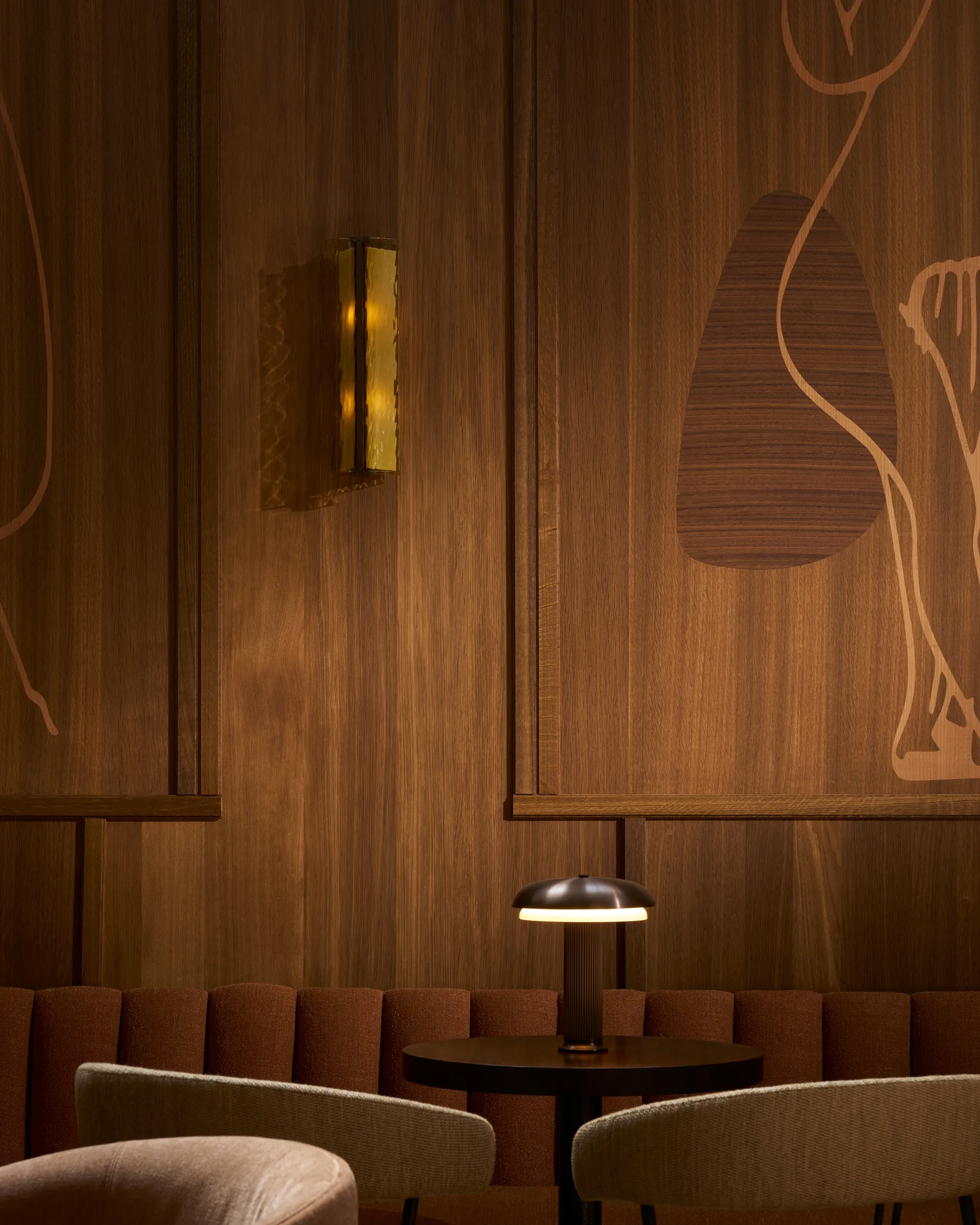 Ryff vägglampa, Bronze LYFA