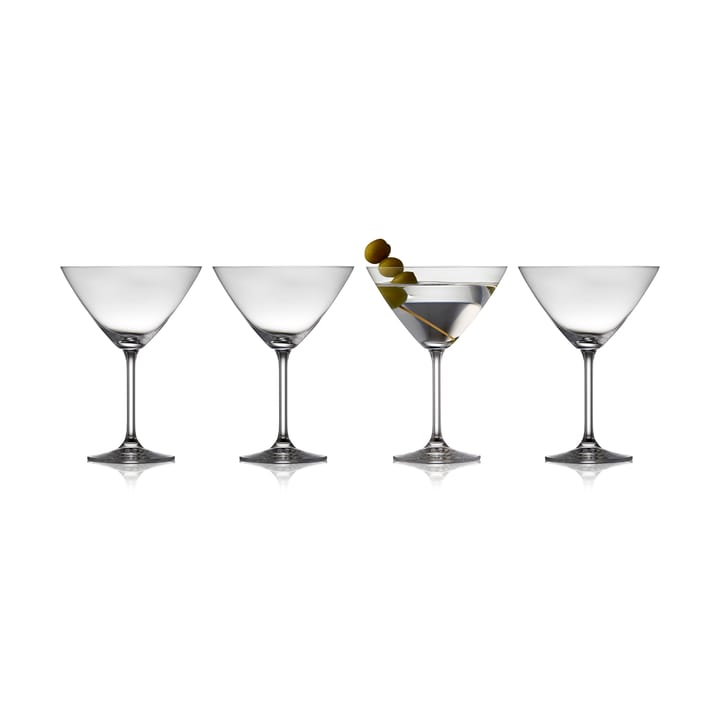 Juvel martiniglas 28 cl 4-pack - Kristall - Lyngby Glas