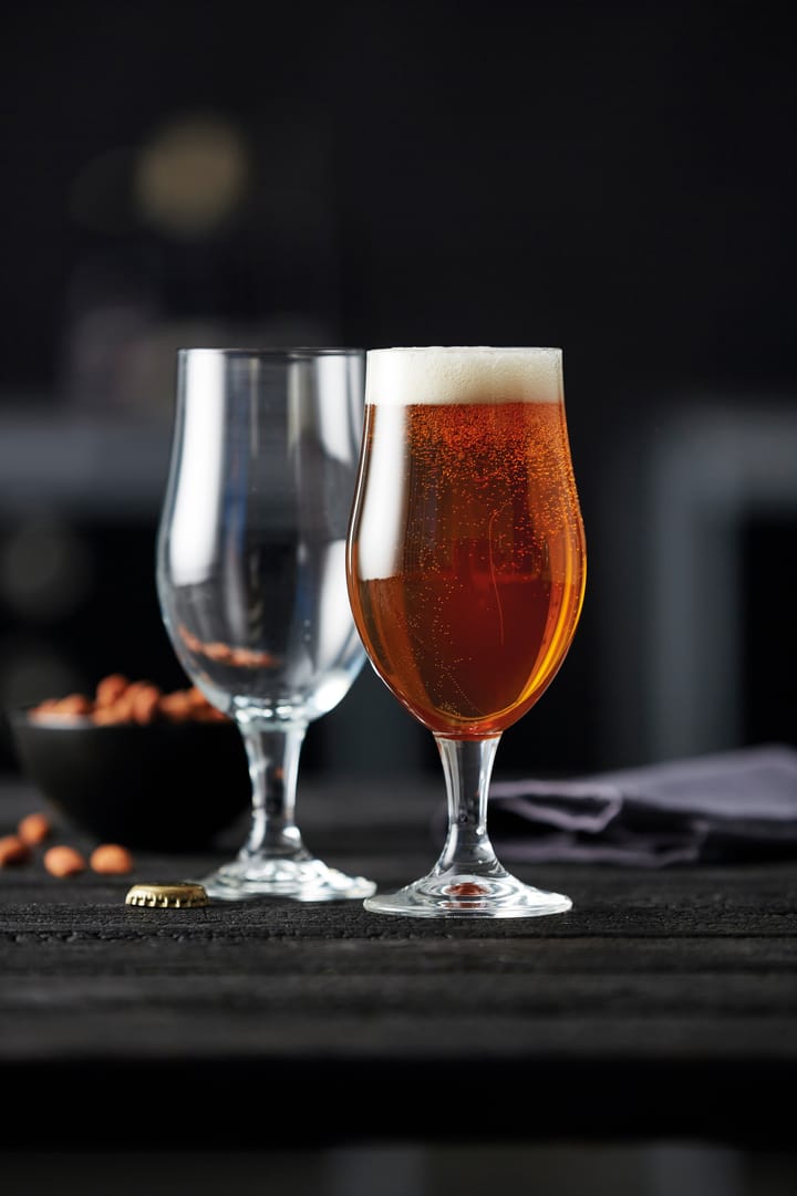 Juvel ölglas 49 cl 4-pack, Klar Lyngby Glas