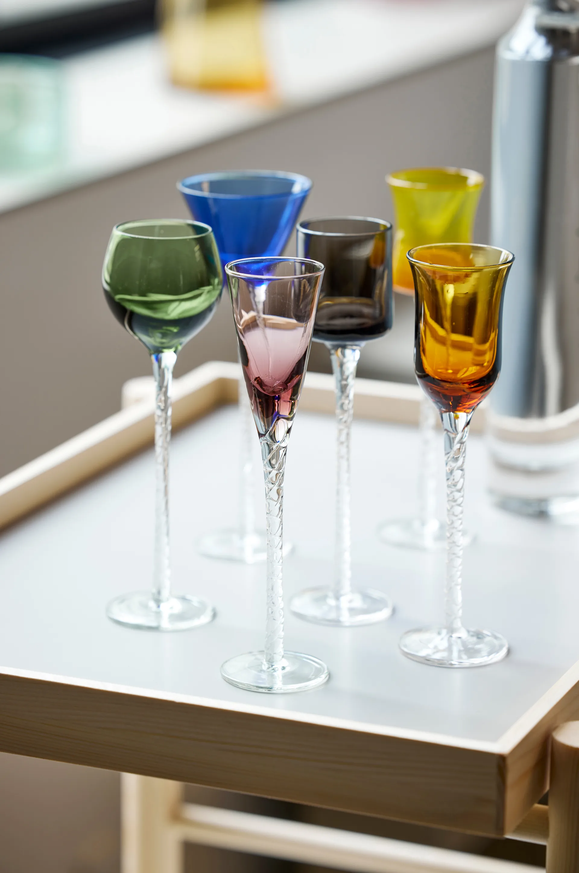 London snapsglas 2,5-5 cl 6 delar, Mix Lyngby Glas