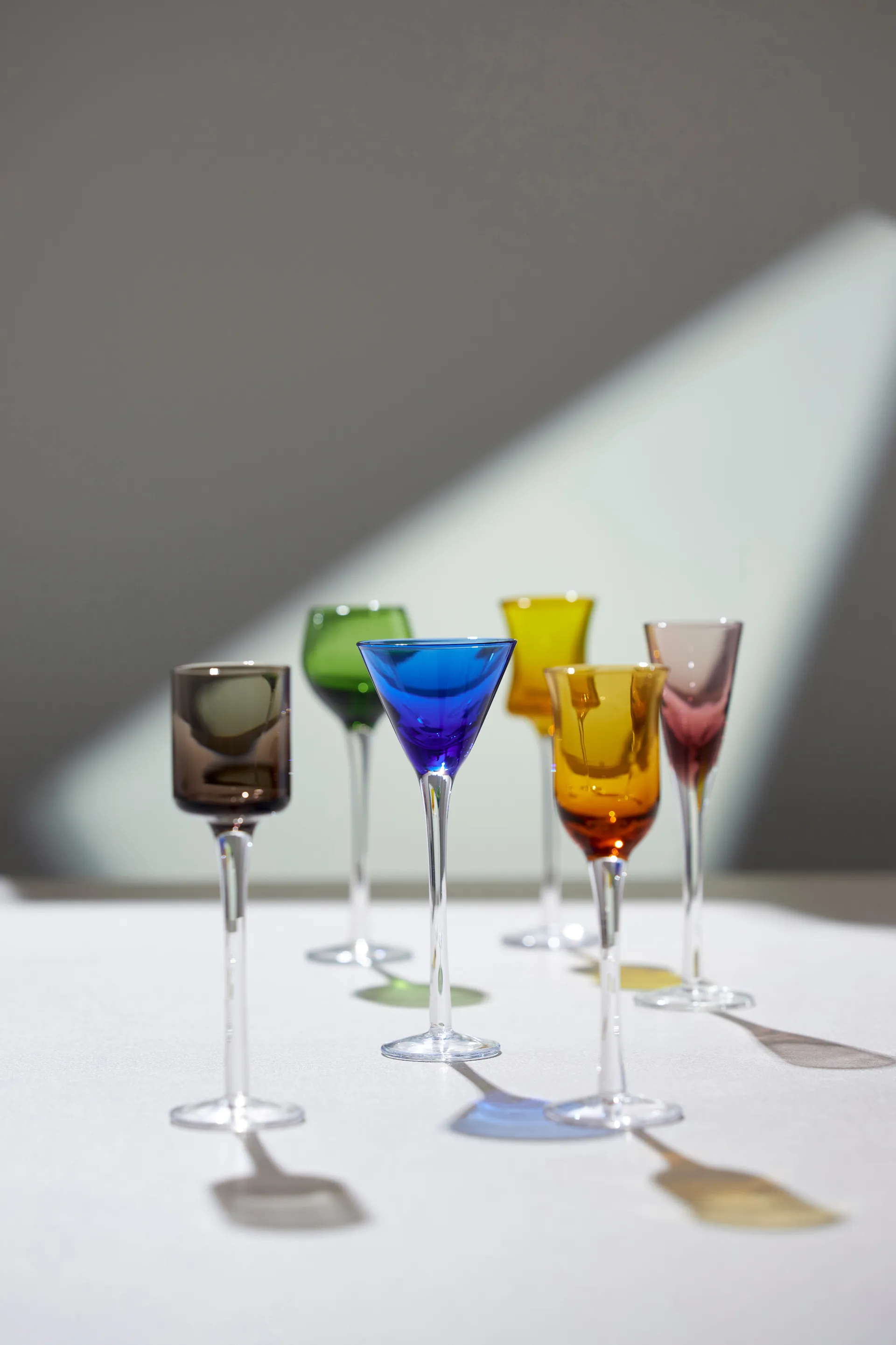 Lyngby Glas snapsglas 2,5-5 cl 6 delar, Mix Lyngby Glas