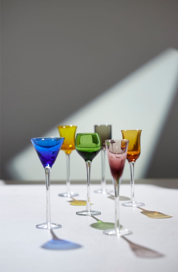 Lyngby Glas snapsglas 2,5-5 cl 6 delar, Mix Lyngby Glas