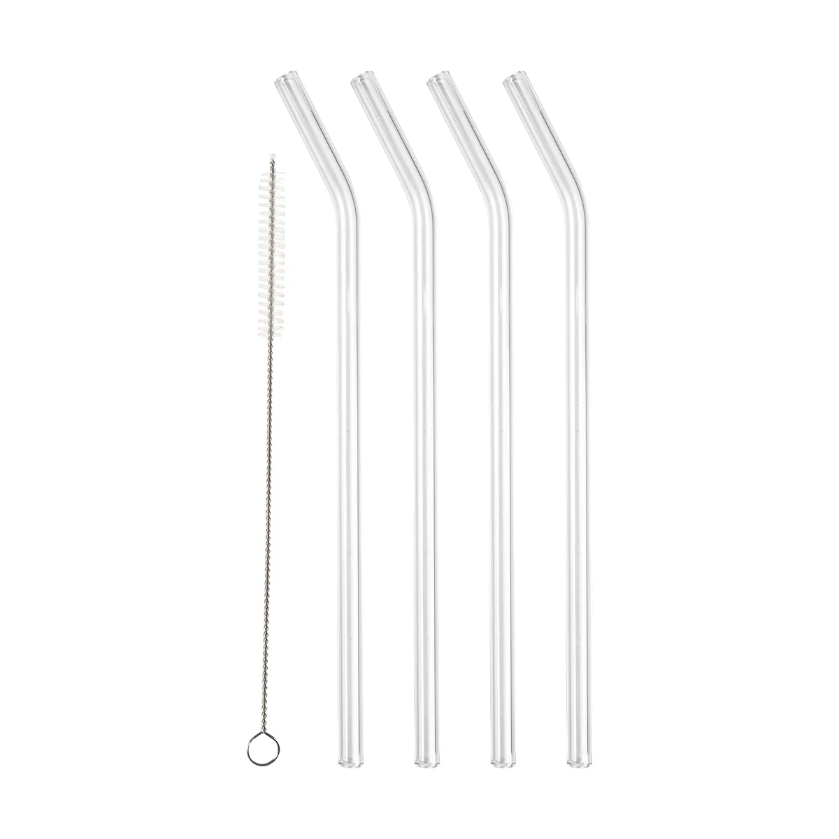 Lyngby Glas Lyngby Glas sugrör 21,5 cm 4-pack Klar