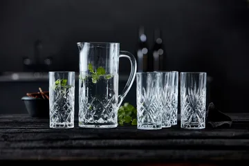Melodia kanna och highballglas 7 delar - Kristall - Lyngby Glas