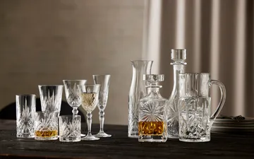 Melodia kanna och highballglas 7 delar - Kristall - Lyngby Glas