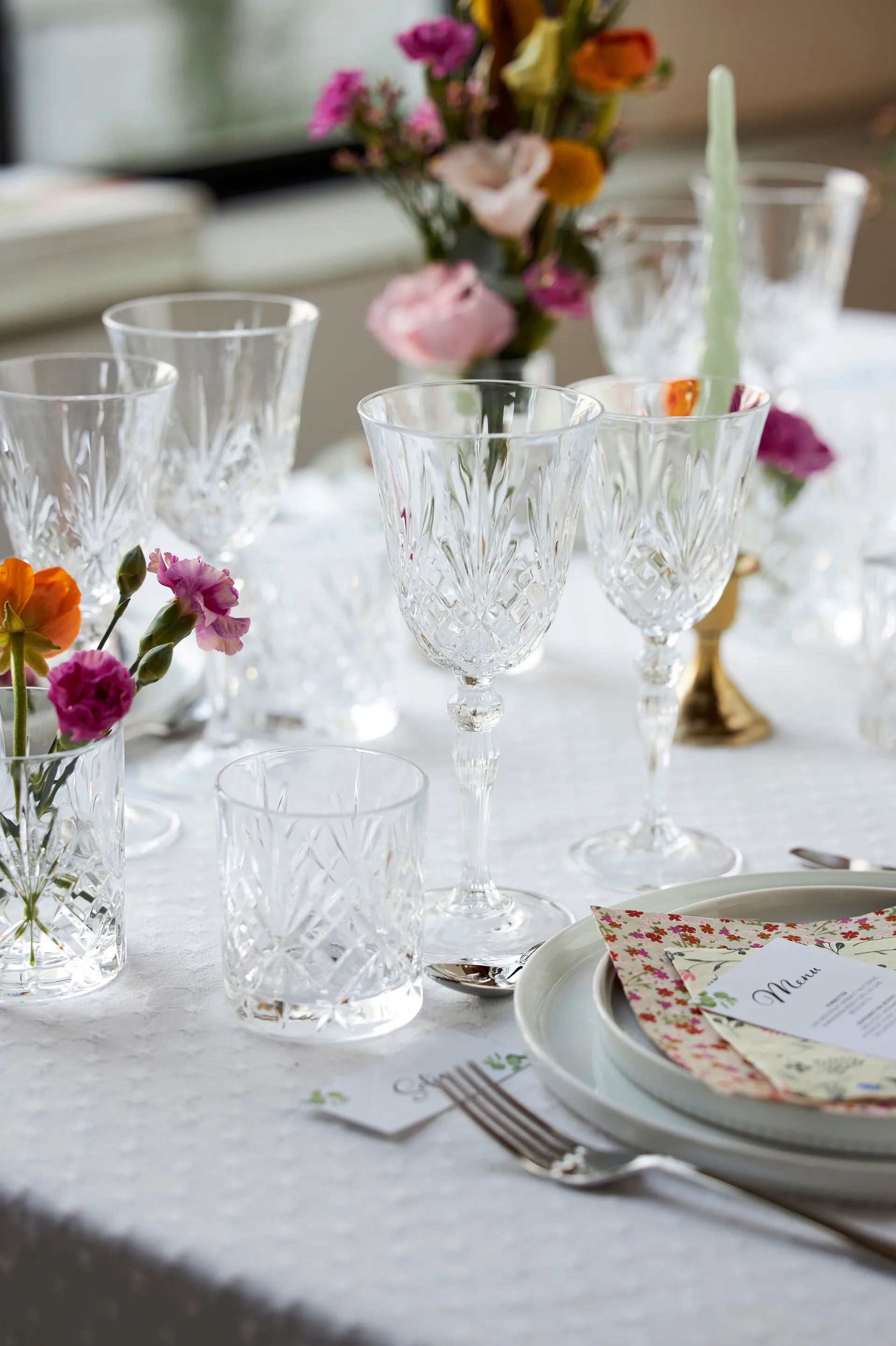 Melodia vitvinsglas 21 cl 4-pack, Kristall Lyngby Glas