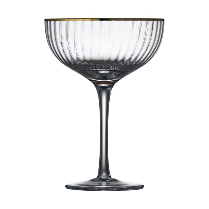Palermo Gold cocktailglas 31,5 cl 4-pack - Klar-guld - Lyngby Glas