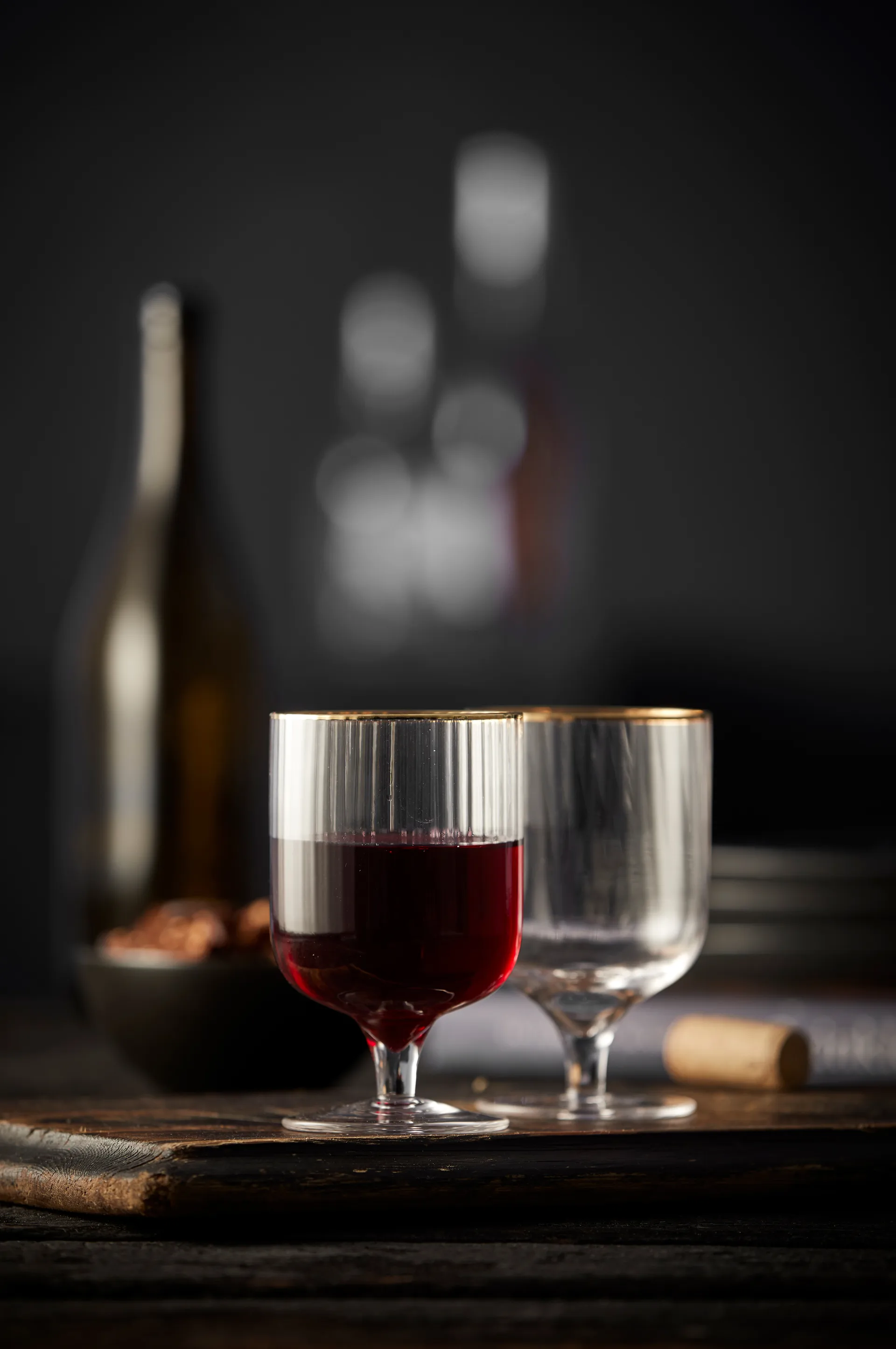 Palermo Gold vinglas 30 cl 4-pack, Klar-guld Lyngby Glas