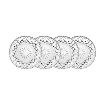 Sorrento assiett Ø16 cm 6-pack - Klar - Lyngby Glas