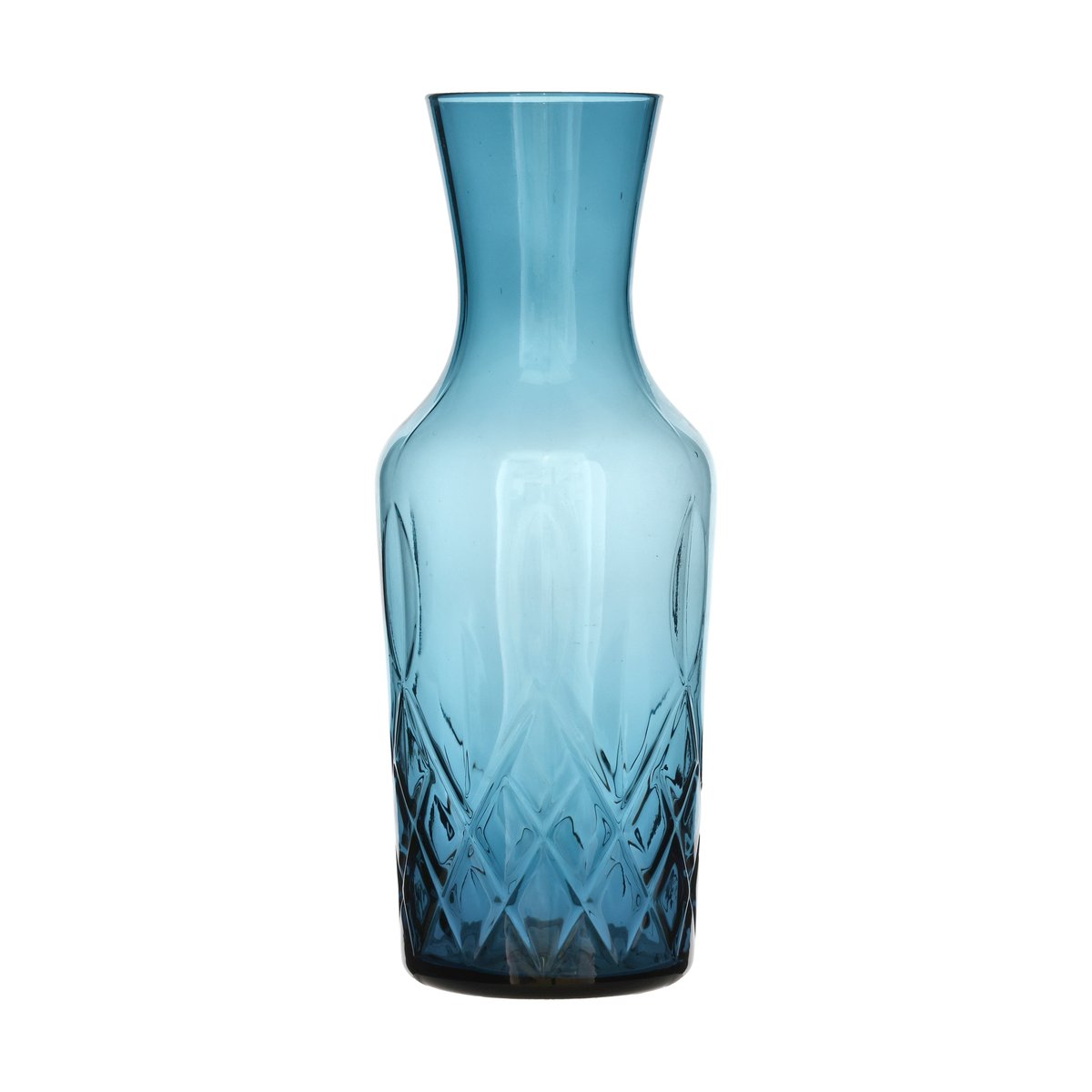 Lyngby Glas Sorrento vattenkaraff 1 liter Blå | Skandinavisk Design | Vattenkaraffer & Kannor | Blå
