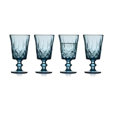 Sorrento vinglas 29 cl 4-pack - Blå - Lyngby Glas