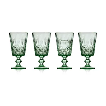 Sorrento vinglas 29 cl 4-pack - Grön - Lyngby Glas