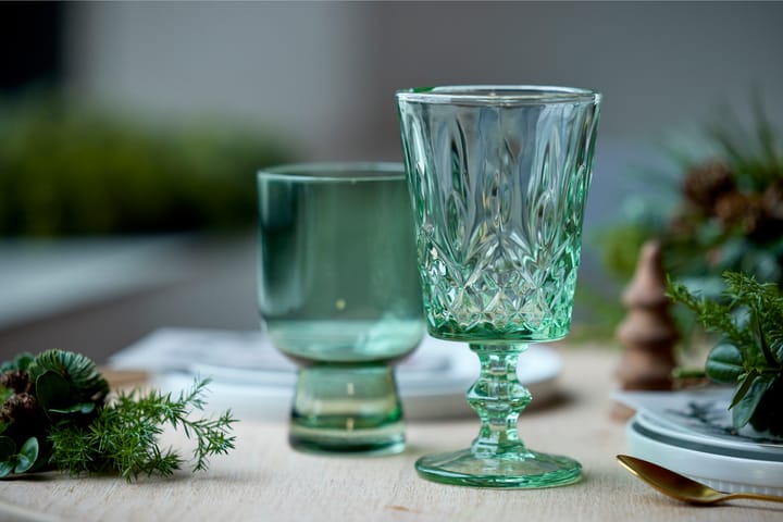 Sorrento vinglas 29 cl 4-pack - Grön - Lyngby Glas