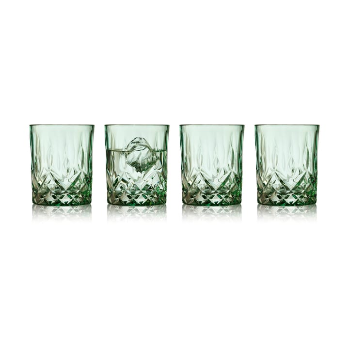 Sorrento whiskeyglas 32 cl 4-pack - Green - Lyngby Glas