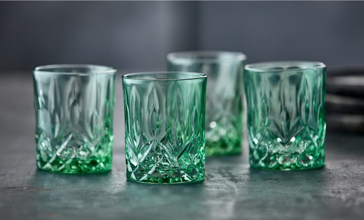 Sorrento whiskeyglas 32 cl 4-pack - Green - Lyngby Glas